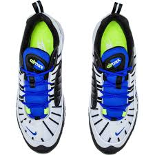 Nike Air Max 98 White Black Racer Blue 640744-103