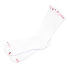 Supreme x Hanes Crew Socks (4 Pack) 'White'